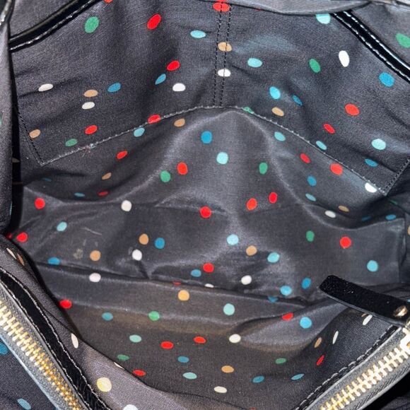 Kate Spade Purse Handbag Quinn Beantown Wool Button Satchel Pocketbook - Picture 14 of 16